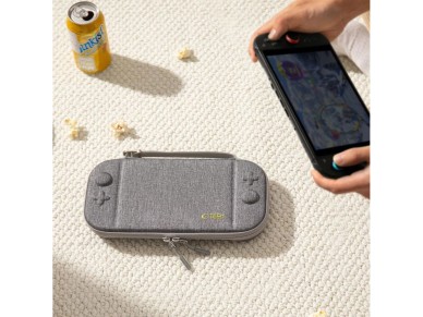 Funda delgada Tech-Protect para Nintendo Switch 2 - Gris