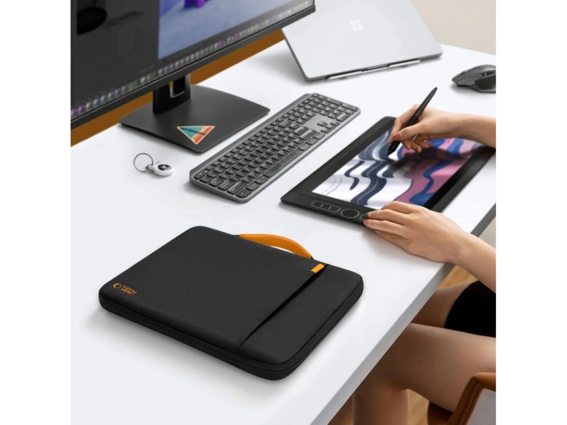Bolsa para laptop Tech-Protect Defender RS ??15-16 - Preta