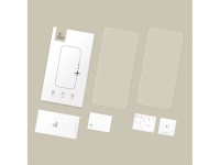 Tech-Protect Glass Fit+, pacote com 2 vidros temperados para iPhone 16 Pro / 17 / 17 Pro - transpare Tech-Protect Glass Fit+, pacote com 2 vidros temperados para iPhone 16 Pro / 17 / 17 Pro - transpare