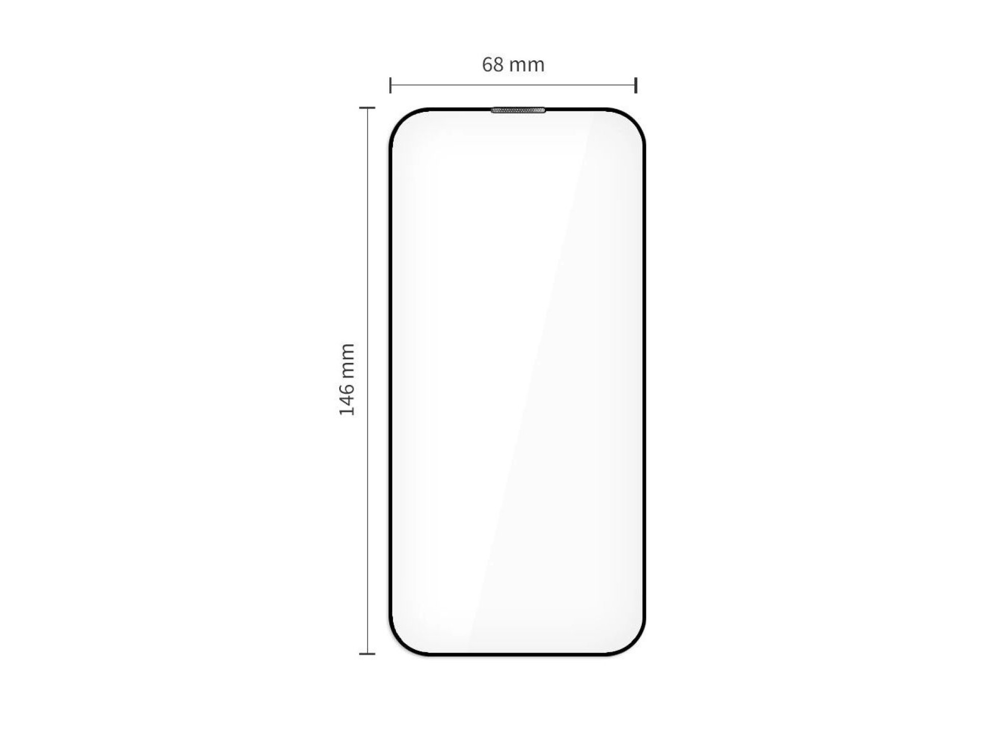 Tech-Protect Quick Set+ pacote com 2 vidros temperados para iPhone 17 - preto