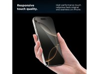 Tech-Protect Quick Set+ 2-pack tempered glass for iPhone 17 Air - black Tech-Protect Quick Set+ 2-pack tempered glass for iPhone 17 Air - black