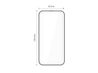 Tech-Protect Quick Set+ 2-pack tempered glass for iPhone 17 Pro - black