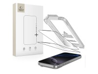 Tech-Protect Quick Set+ 2-pack tempered glass for iPhone 17 Pro Max - black