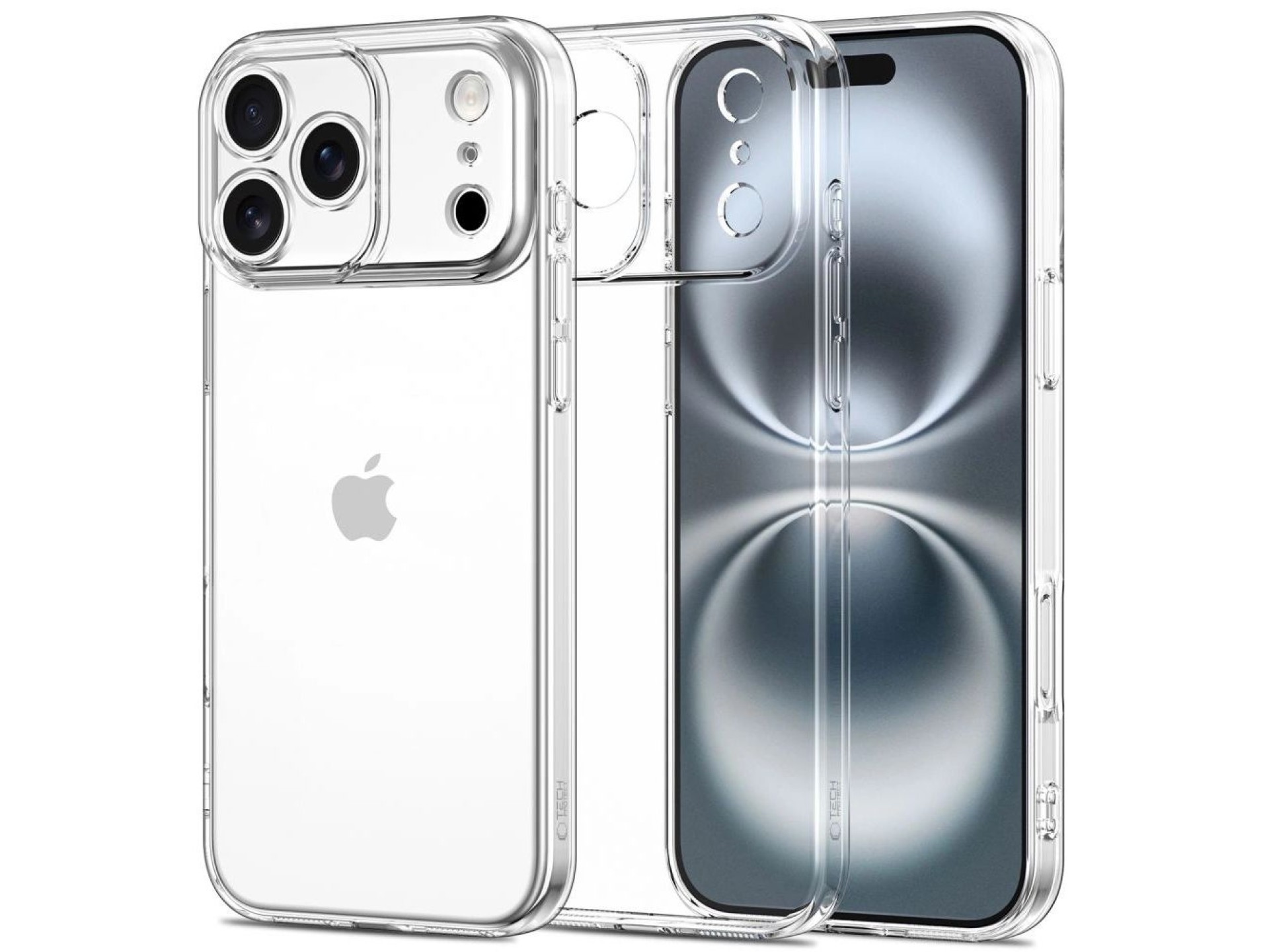 Capa Tech-Protect FlexAir para iPhone 17 Pro - Transparente