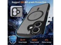 Capa Tech-Protect BasicMag MagSafe para iPhone 17 - Preto Fosco