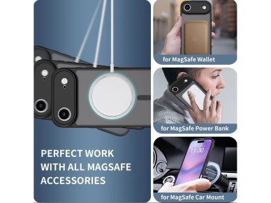 Tech-Protect BasicMag MagSafe Case for iPhone 17 Air - Matte Black Tech-Protect BasicMag MagSafe Case for iPhone 17 Air - Matte Black