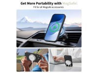 Tech-Protect Silicone MagSafe Case for iPhone 17 - Black