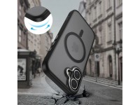 Tech-Protect MagEdge MagSafe Case for iPhone 17 - Matte Black