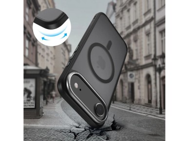 Tech-Protect MagEdge MagSafe Case for iPhone 17 Air - Matte Black Tech-Protect MagEdge MagSafe Case for iPhone 17 Air - Matte Black