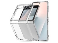 Capa híbrida Tech-Protect FlexAir para Samsung Galaxy Z Flip 6 / 7 FE - Transparente Capa híbrida Tech-Protect FlexAir para Samsung Galaxy Z Flip 6 / 7 FE - Transparente