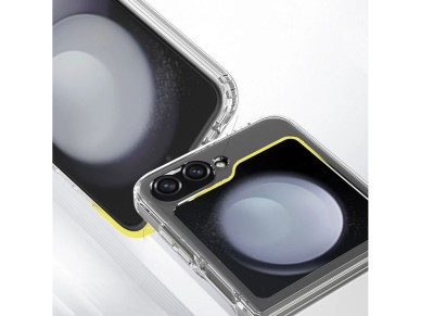 Tech-Protect FlexAir Hybrid Case for Samsung Galaxy Z Flip 6 / 7 FE - Transparent Tech-Protect FlexAir Hybrid Case for Samsung Galaxy Z Flip 6 / 7 FE - Transparent