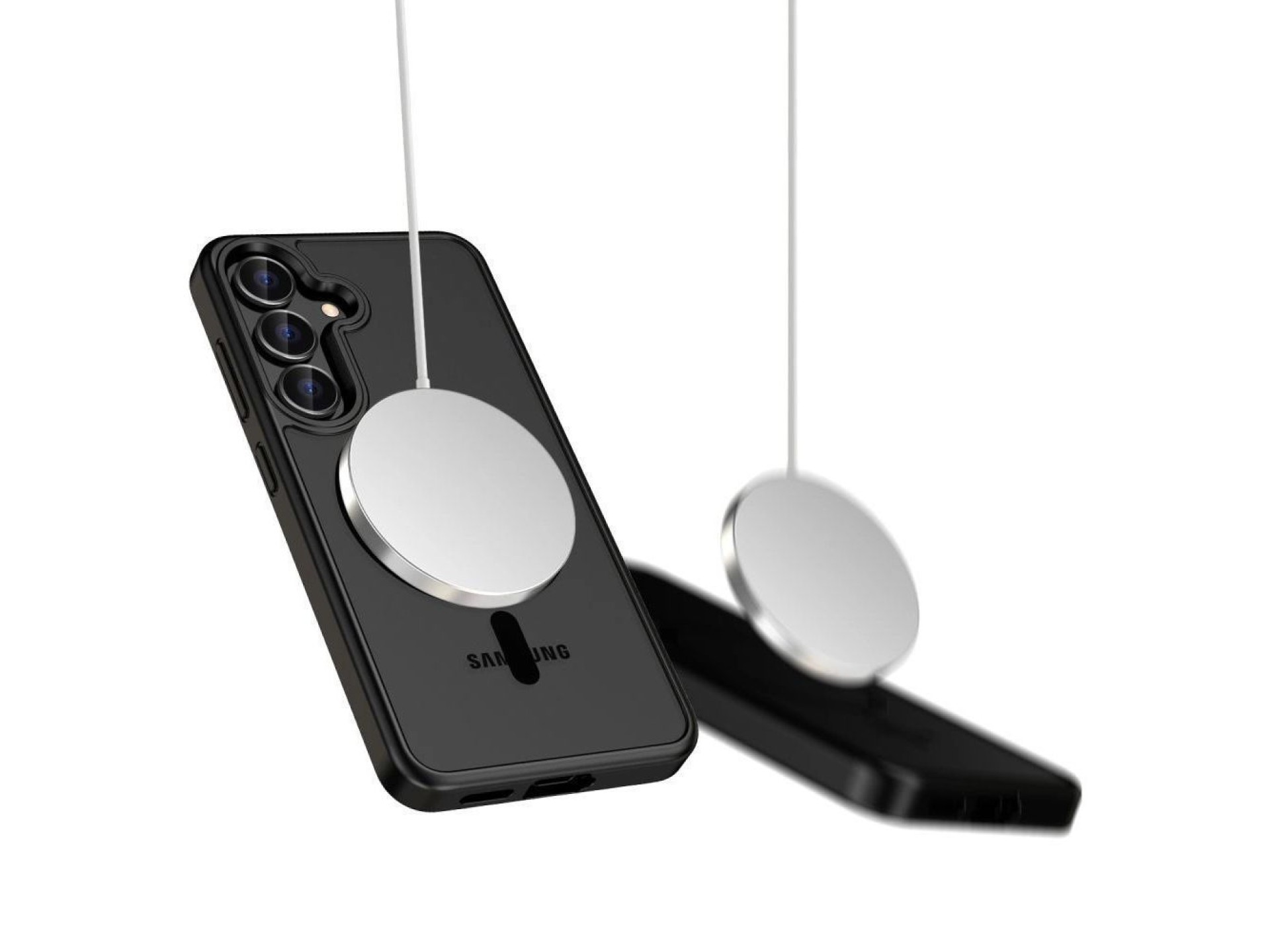 Capa Tech-Protect MagMat MagSafe para Nothing Phone 3 - Preto e Transparente