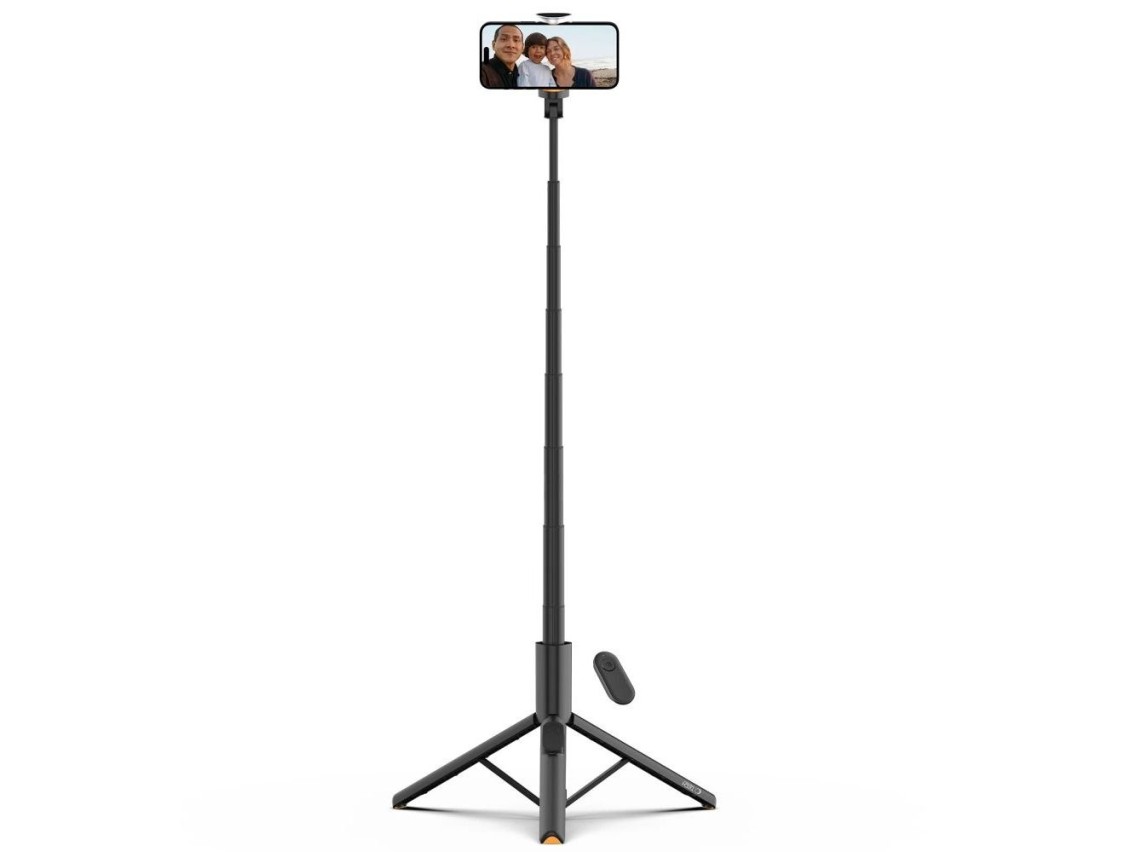 Bastão de Selfie Tech-Protect L09S com Tripé - Preto