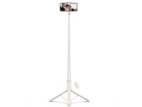 Palo selfie Tech-Protect L09S con tr�pode - beige