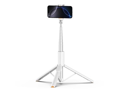 Selfie Stick Tech-Protect L09S with Tripod - White Selfie Stick Tech-Protect L09S with Tripod - White
