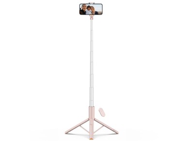 Selfie Stick Tech-Protect L09S with Tripod - Pink Selfie Stick Tech-Protect L09S with Tripod - Pink