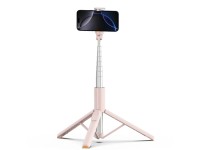Palo selfie Tech-Protect L09S con trípode - Rosa Palo selfie Tech-Protect L09S con trípode - Rosa