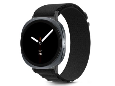 Correa de nailon Tech-Protect para Samsung Galaxy Watch de 40/44/46 mm (negro)