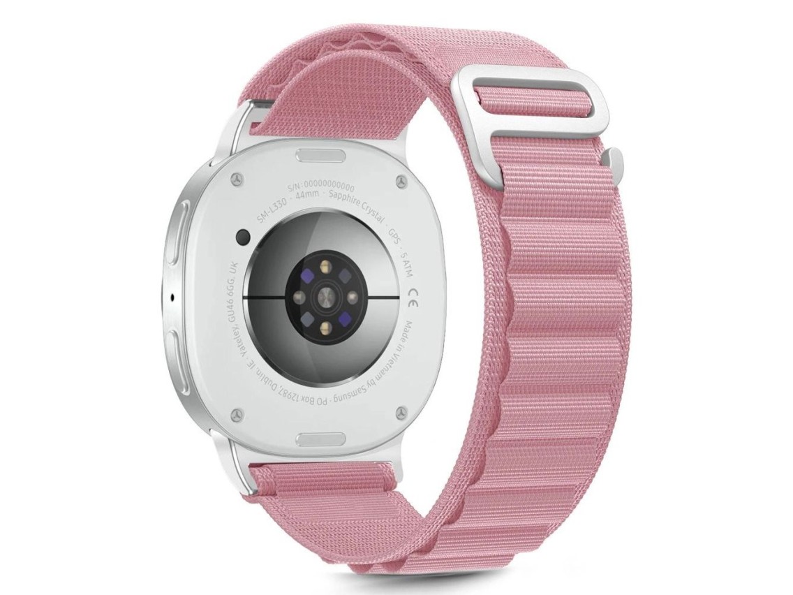 Correa de nailon Tech-Protect para Samsung Galaxy Watch de 40/44/46 mm (rosa)