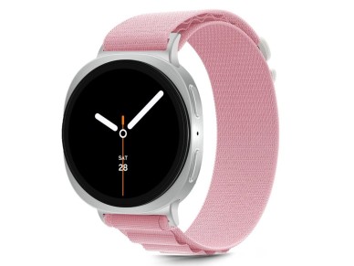Correa de nailon Tech-Protect para Samsung Galaxy Watch de 40/44/46 mm (rosa)