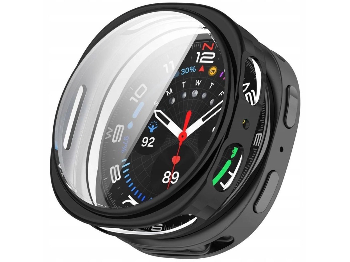 Tech-Protect Defense Case for Samsung Galaxy Watch 8 40mm - Black