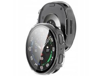 Capa de proteção Tech-Protect para Samsung Galaxy Watch 8 40 mm - Transparente Capa de proteção Tech-Protect para Samsung Galaxy Watch 8 40 mm - Transparente