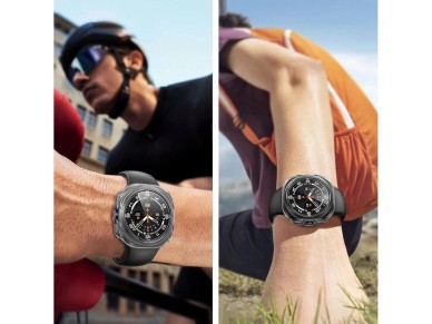 Capa de prote��o Tech-Protect para Samsung Galaxy Watch 8 46 mm - Transparente