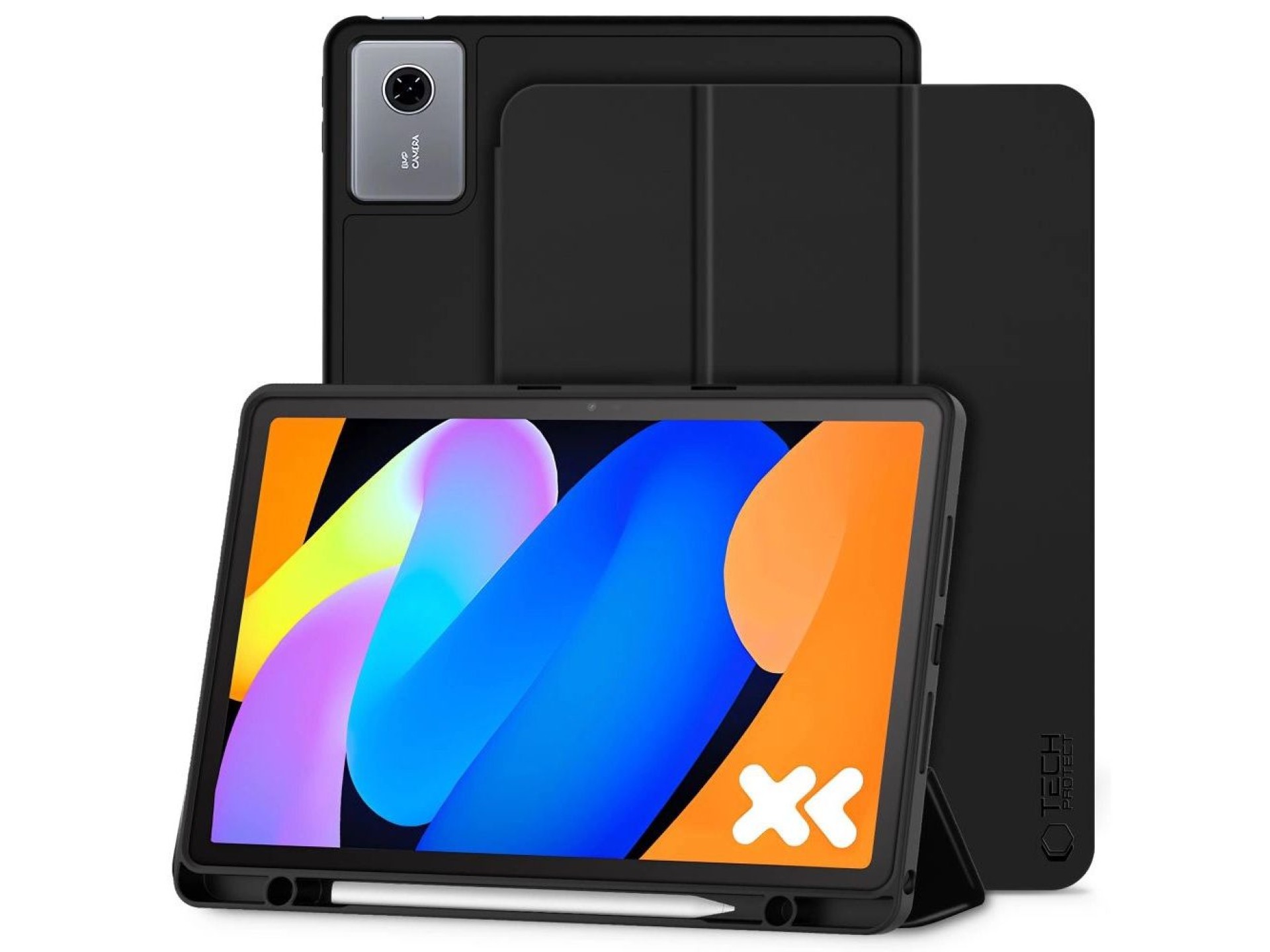 Capa Tech-Protect SC para Lenovo Idea Tab 11.0 TB-336 - Preta