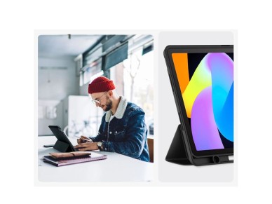Capa Tech-Protect SC para Lenovo Idea Tab 11.0 TB-336 - Preta