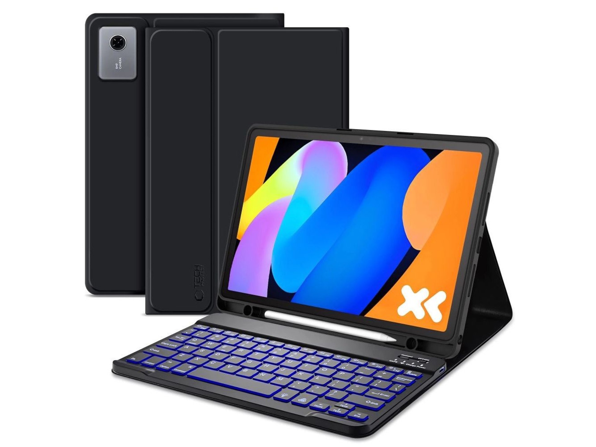 Funda Tech-Protect SC Pen + Teclado para Lenovo Idea Tab 11.0 TB-336 - Negro