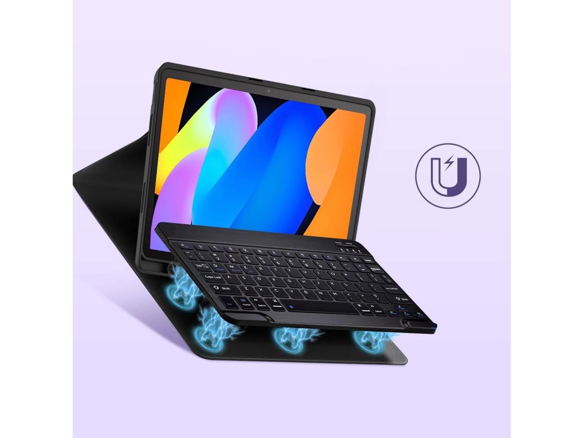 Funda Tech-Protect SC Pen + Teclado para Lenovo Idea Tab 11.0 TB-336 - Negro