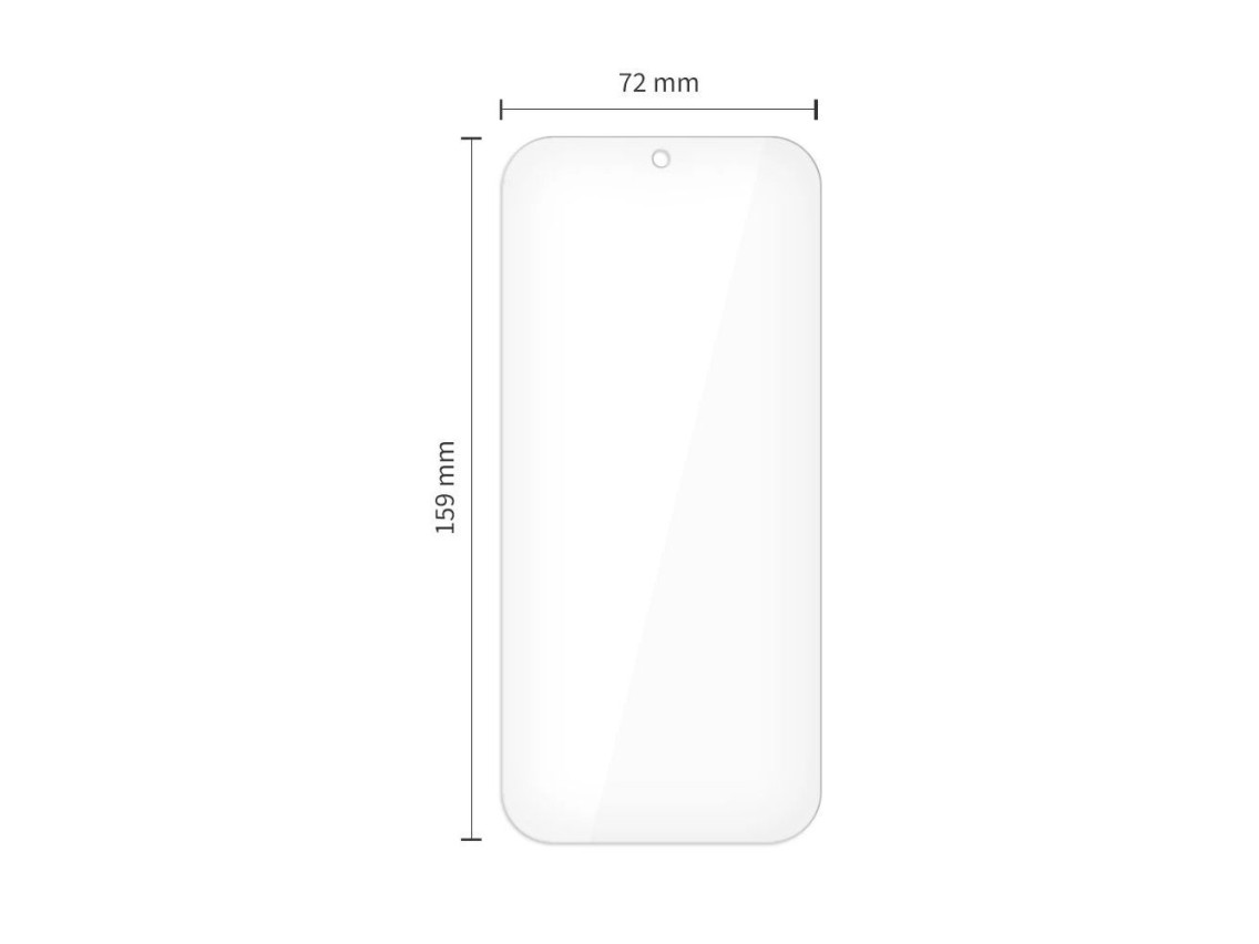Tech-Protect Glass Fit+, pacote com 2 vidros temperados para Google Pixel 9 Pro XL / 10 Pro XL - tra
