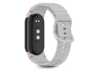 Correa deportiva de silicona Tech-Protect para Xiaomi Smart Band 8/9/10/NFC - Gris Correa deportiva de silicona Tech-Protect para Xiaomi Smart Band 8/9/10/NFC - Gris