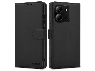 Funda tipo cartera Tech-Protect para Xiaomi Redmi 15C - Negra Funda tipo cartera Tech-Protect para Xiaomi Redmi 15C - Negra