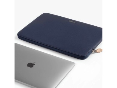 Tech-Protect Fleece Laptop Bag 13-14" - Blue Tech-Protect Fleece Laptop Bag 13-14" - Blue