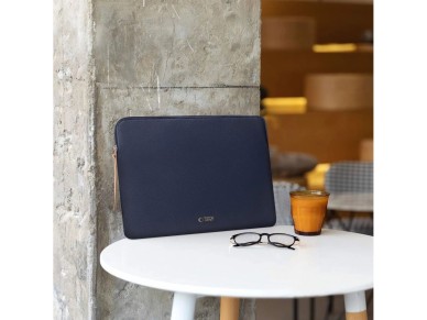 Tech-Protect Fleece Laptop Bag 13-14" - Blue Tech-Protect Fleece Laptop Bag 13-14" - Blue