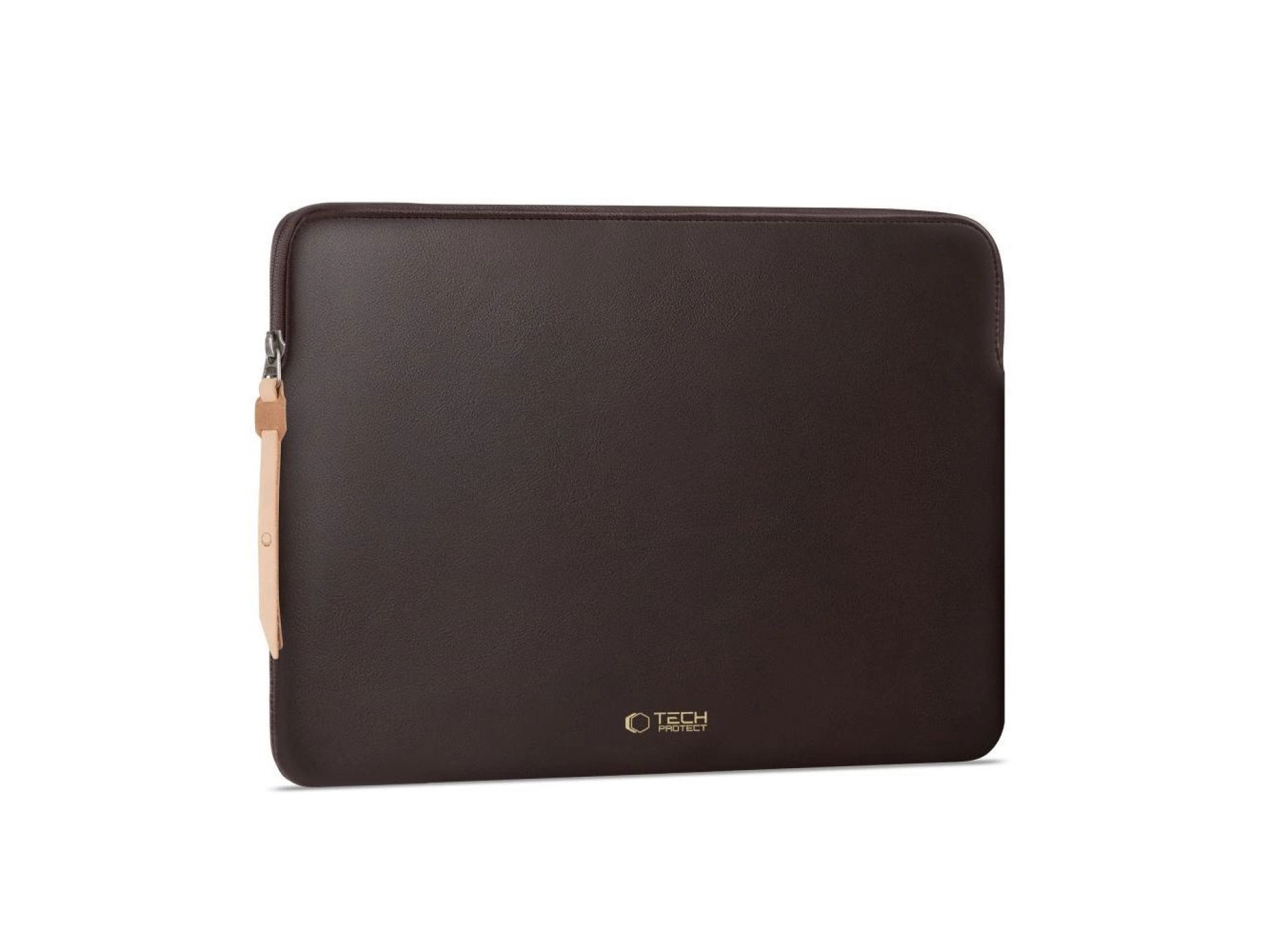 Tech-Protect Fleece Laptop Bag 13-14" - Brown