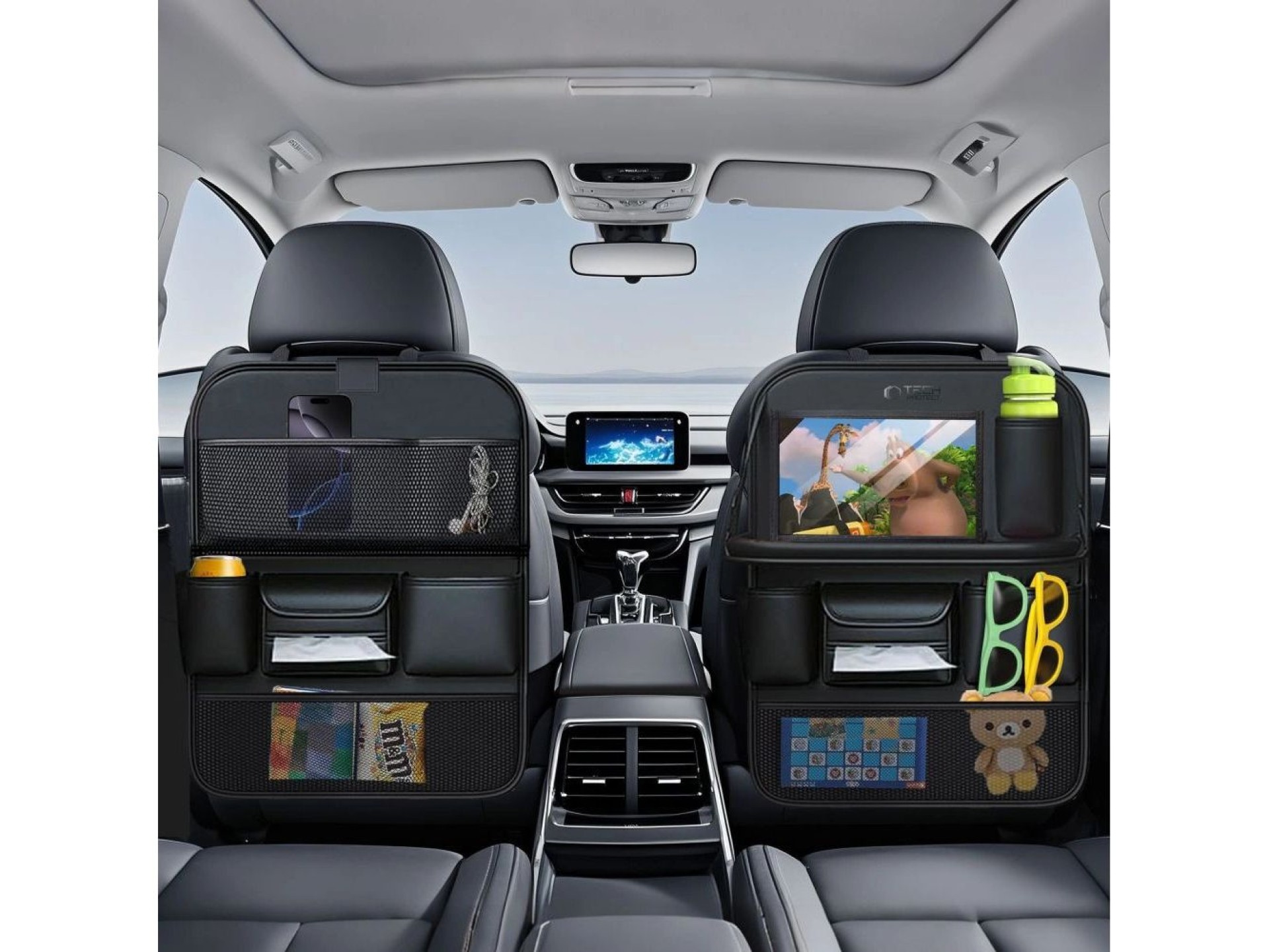 Organizador de carro Tech-Protect UCA100 - Preto