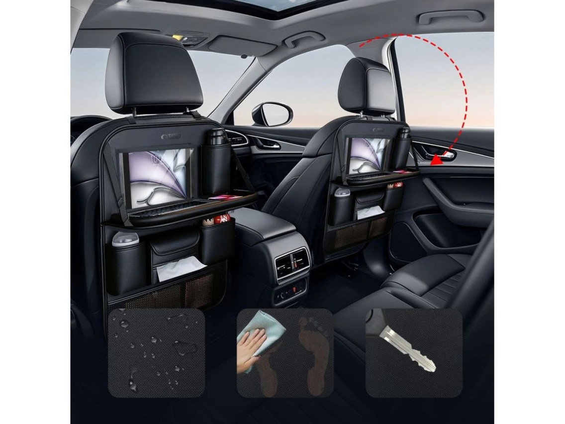 Organizador de carro Tech-Protect UCA100 - Preto