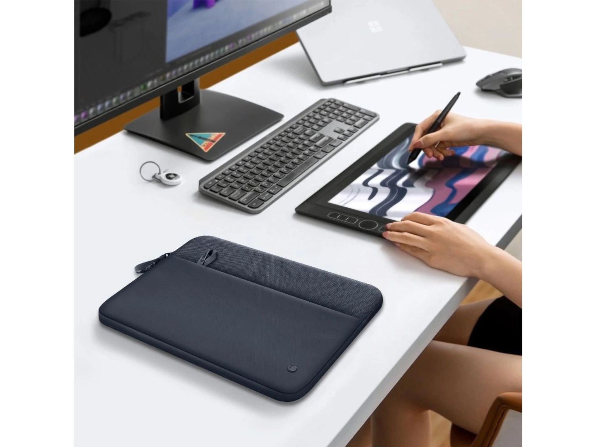 Bolsa para laptop Tech-Protect 13-14 - Azul