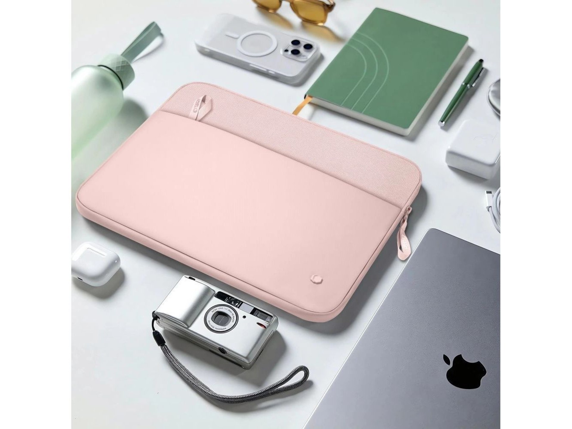 Funda protectora para portátil Tech-Protect (13-14 pulgadas) - Rosa