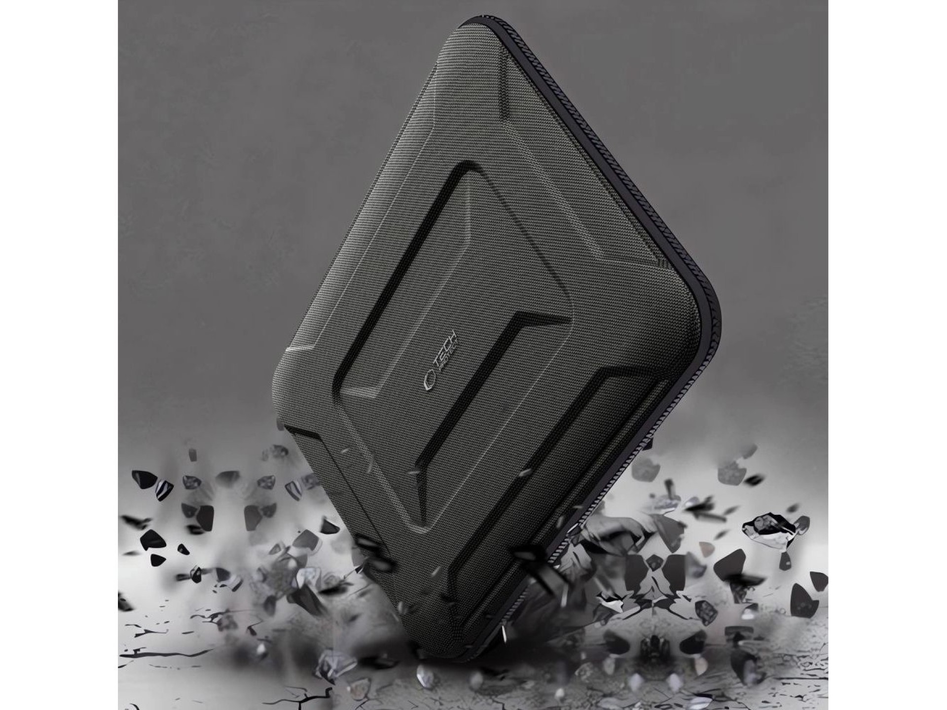 Capa tática para laptop Tech-Protect Ranger-X de 13-14" - Preta