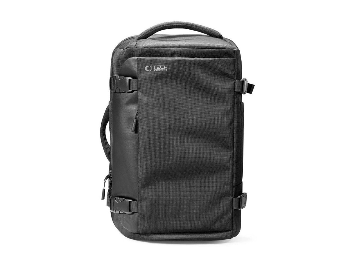 Mochila Tech-Protect Defender S40 para Ryanair e Wizzar, laptop de 20 litros - preta
