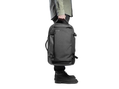 Mochila Tech-Protect Defender S40 para Ryanair y Wizzar, port�til de 20 l, color negro