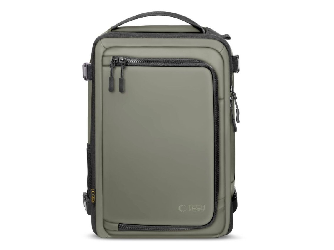 Mochila Tech-Protect Defender S50 para Ryanair y Wizzar, port�til de 20 L - Oliva