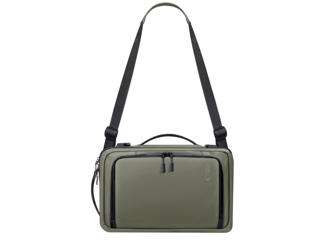 Mochila Tech-Protect Defender S50 para Ryanair y Wizzar, port�til de 20 L - Oliva