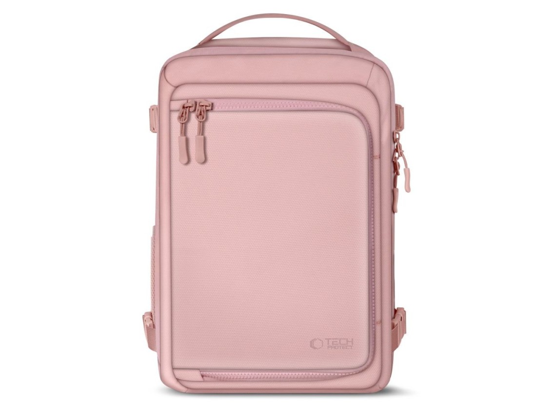 Mochila Tech-Protect Defender S50 para Ryanair y Wizzar, portátil de 20 L - Rosa