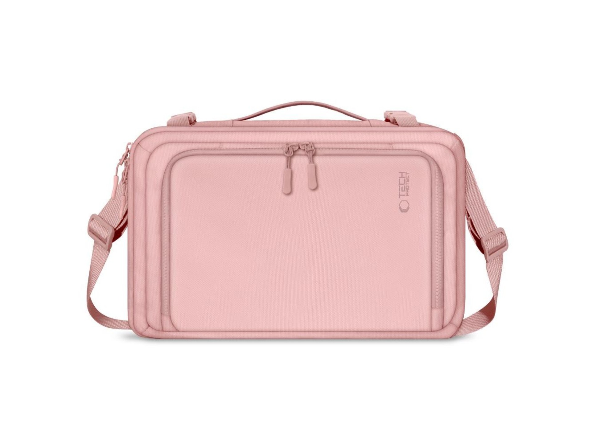 Mochila Tech-Protect Defender S50 para Ryanair e Wizzar, para laptop de 20L - Rosa