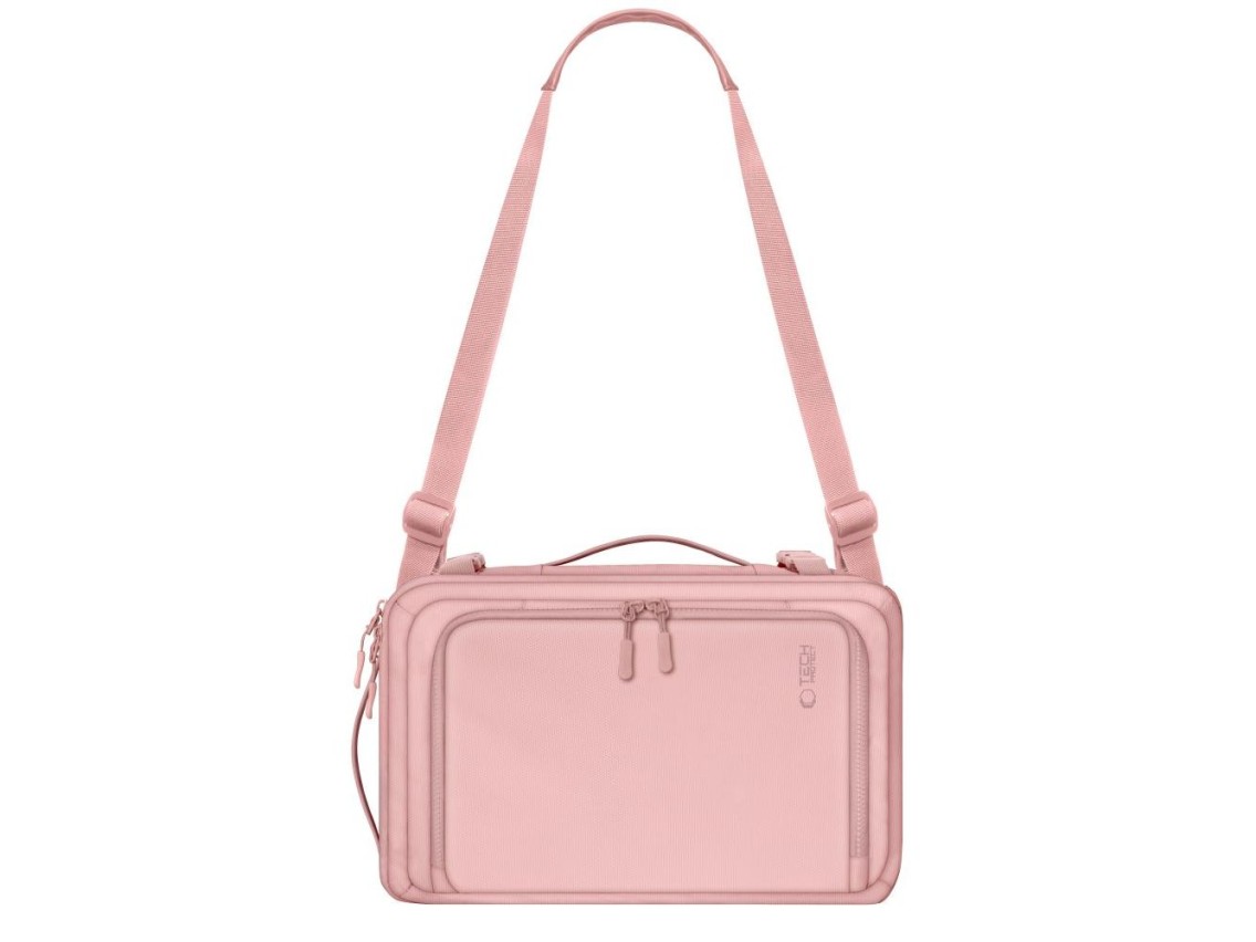 Mochila Tech-Protect Defender S50 para Ryanair y Wizzar, portátil de 20 L - Rosa