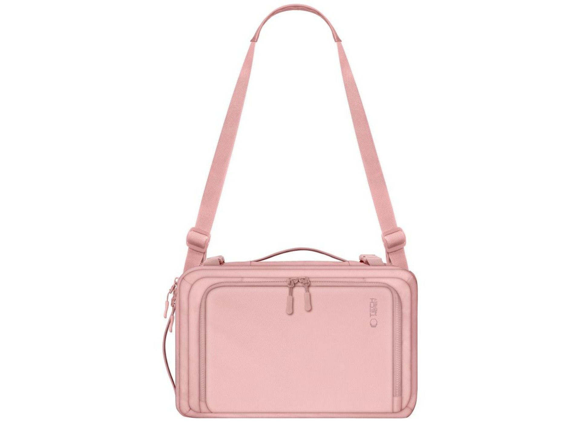 Mochila Tech-Protect Defender S50 para Ryanair e Wizzar, para laptop de 20L - Rosa